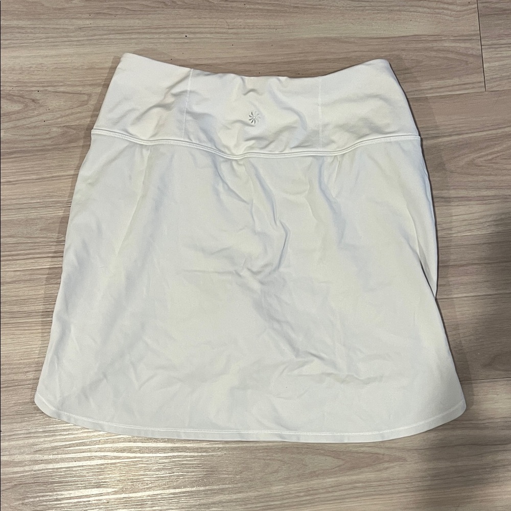 Athleta White Fairway Golf Skort 18” - Picture 2 of 3